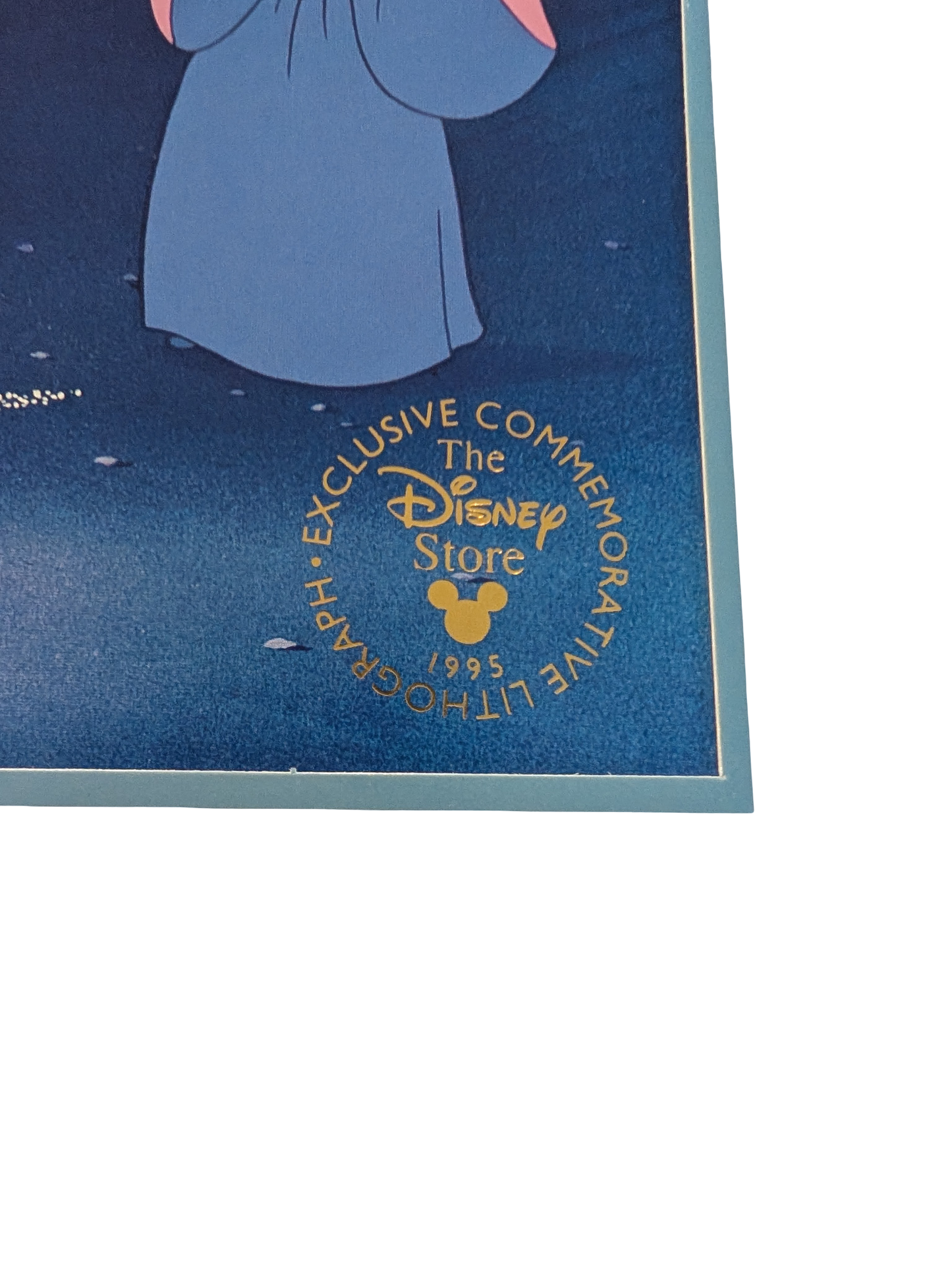 1995 Disney Store Exclusive Cinderella Commemorative Lithograph