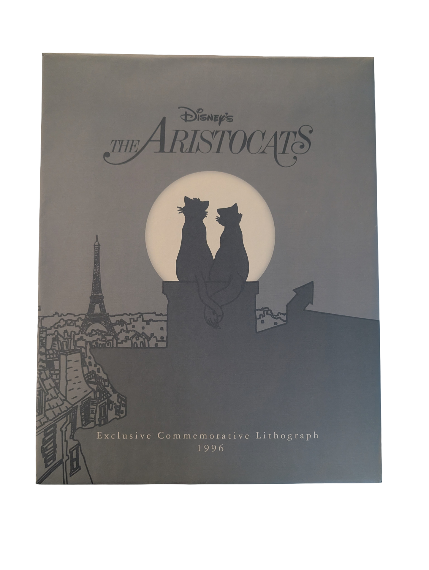 1996 Disney Store Exclusive Aristocats  Commemorative Lithograph