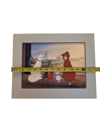 1996 Disney Store Exclusive Aristocats  Commemorative Lithograph
