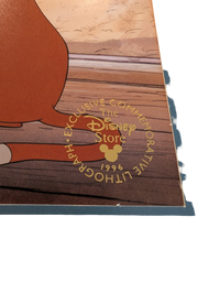 1996 Disney Store Exclusive Aristocats  Commemorative Lithograph
