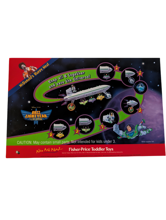 2001 McDonald's Buzz Lightyear of Star Command Promotional Suite