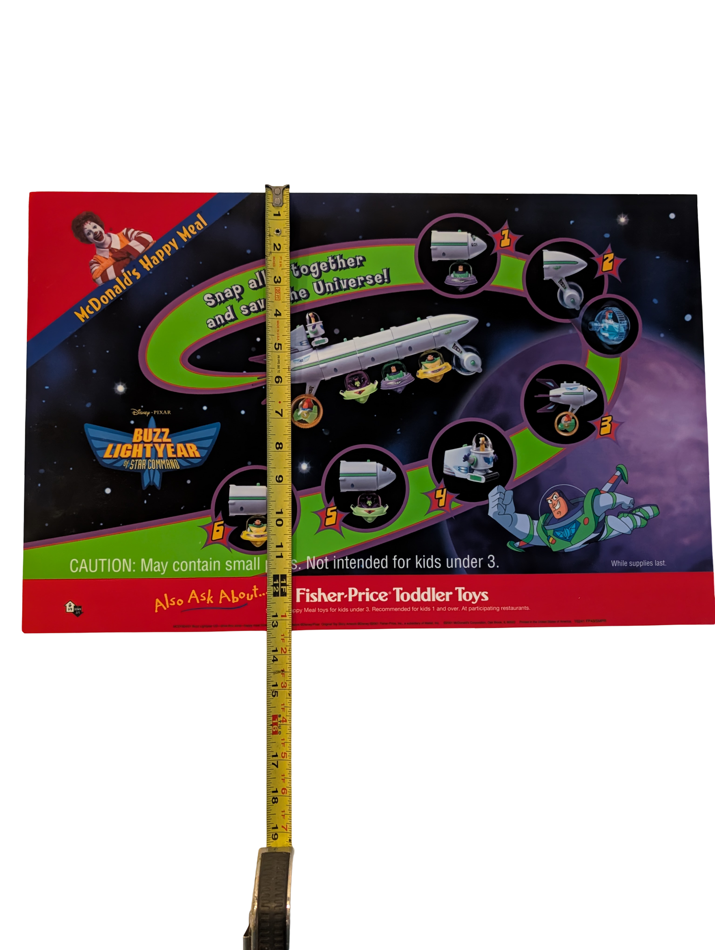 2001 McDonald's Buzz Lightyear of Star Command Promotional Suite