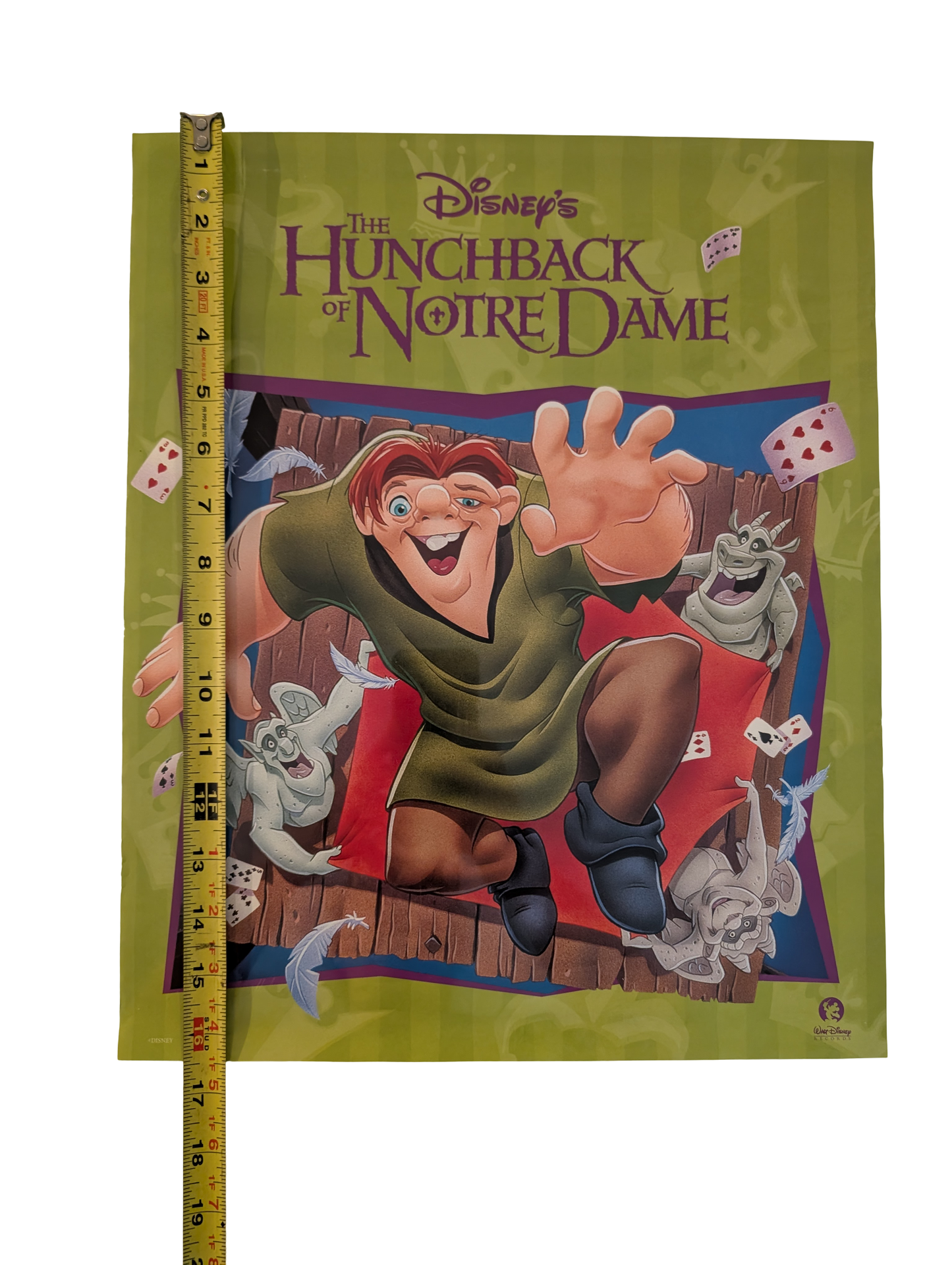 Walt Disney Records Retail Display Ephemera: The Hunchback of Notre Dame (1996)
