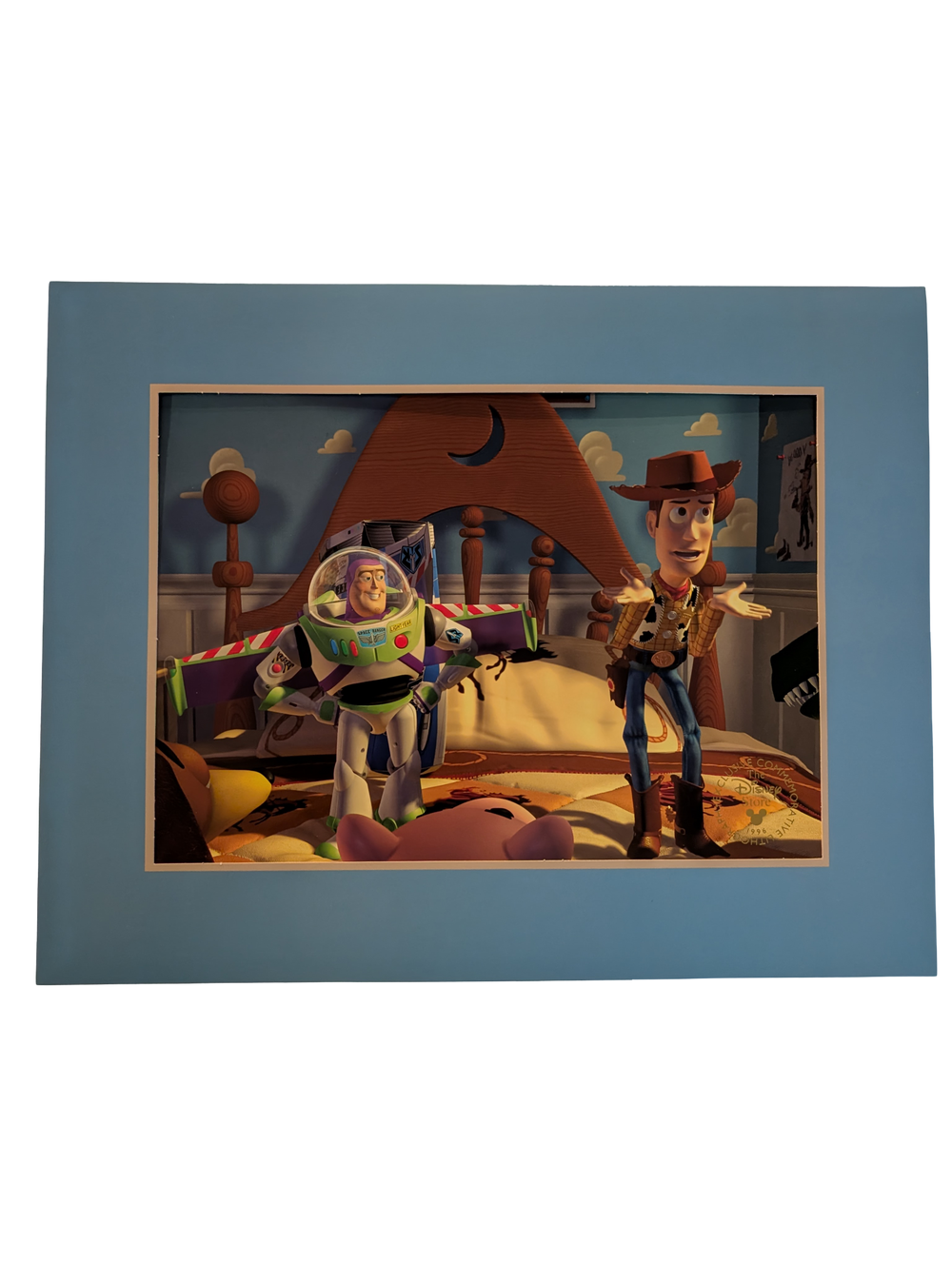 1996 Disney Store Exclusive Toy Story Commemorative Lithograph