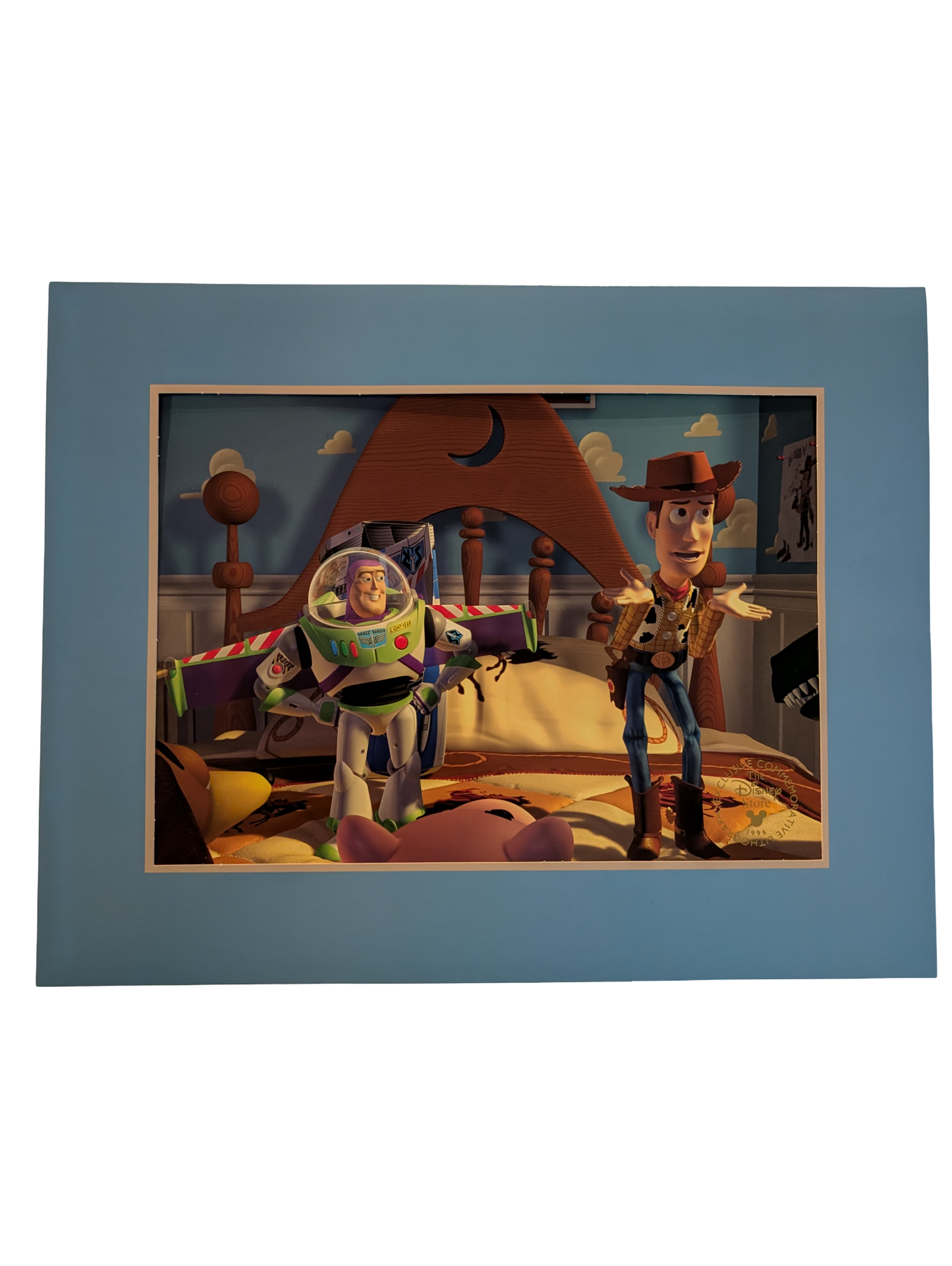 1996 Disney Store Exclusive Toy Story Commemorative Lithograph