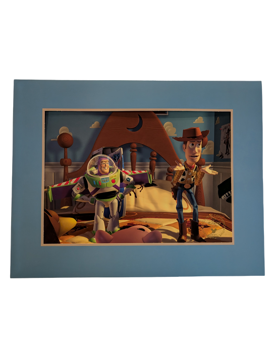 1996 Disney Store Exclusive Toy Story Commemorative Lithograph
