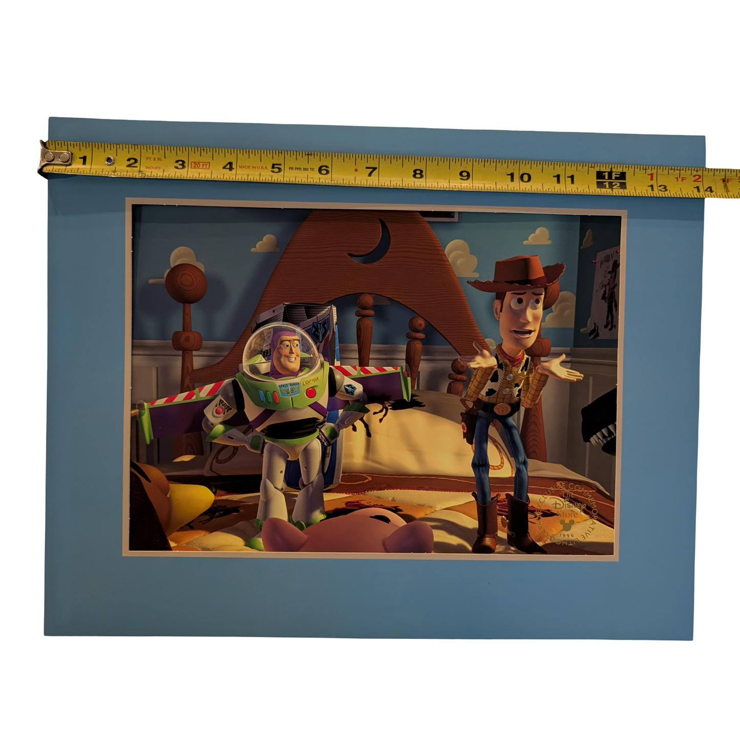 1996 Disney Store Exclusive Toy Story Commemorative Lithograph