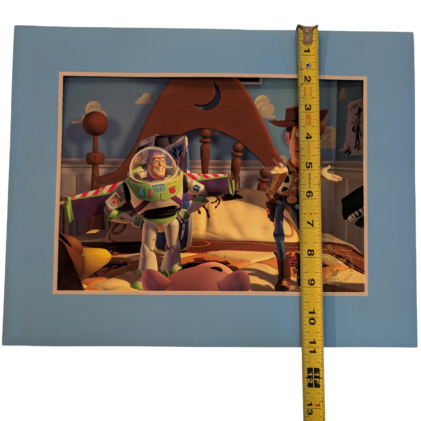1996 Disney Store Exclusive Toy Story Commemorative Lithograph