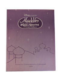 1996 Disney Store Exclusive Aladdin and the King of Thieves Commemorative Lithograph