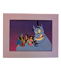 1996 Disney Store Exclusive Aladdin and the King of Thieves Commemorative Lithograph