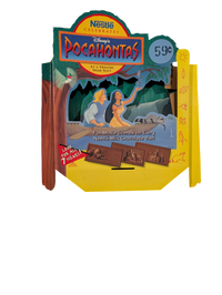 1995 Nestle Celebrates Disney’s Pocahontas Promotional Display Flat