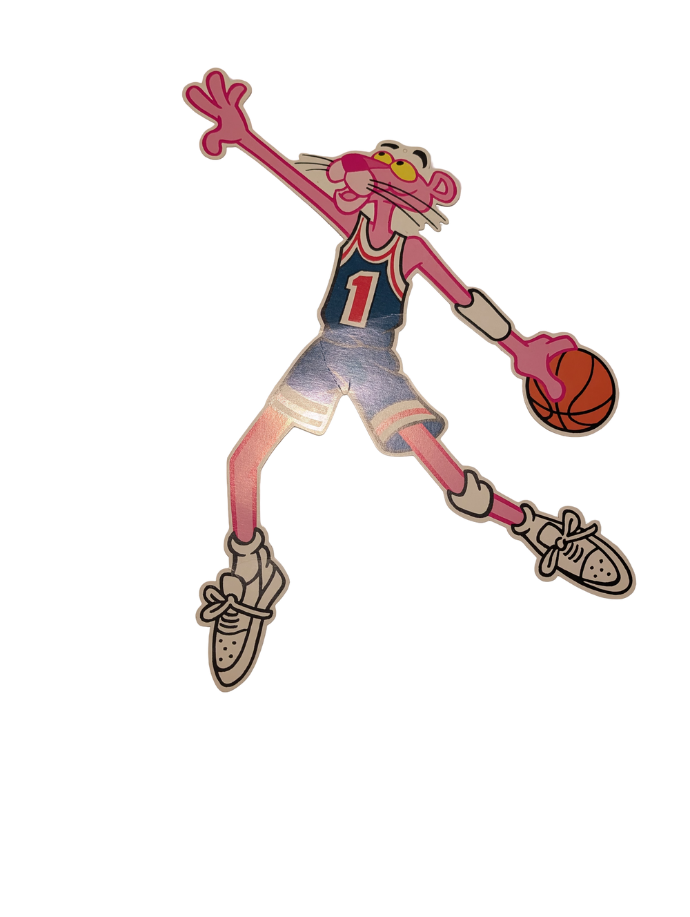 Vintage Pink Panther Basketball Wall Cutout