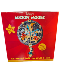 Disney Clock Cleaners Animated Talking Wall Clock by Replogle