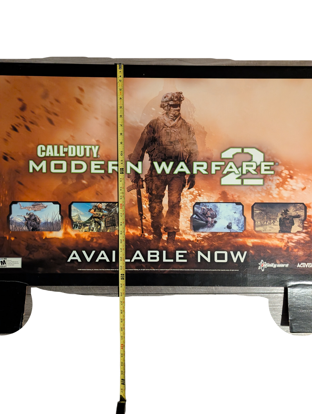 Call of Duty Modern Warfare 2 Game Display 40.5in x 25in