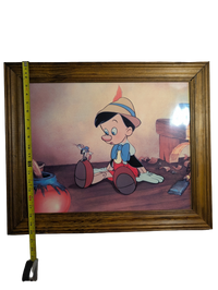 Walt Disney Pictures Pinocchio Poster 20in x 24in framed