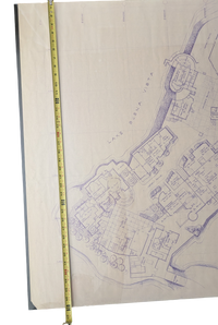 Pleasure Island Lake Buena Vista, Florida June 30th, 1987 Blue Print 36in x 48in