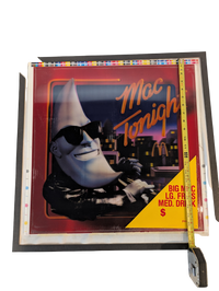 McDonald's Mac Tonight 1987 Translite Sign